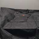 Nicpro Large Size Art Portfolio Case, Artist Portfolio Tote Bag with Leather Corners & Side Widening, Waterproof Storage Portfolio Folder with 3 Pockets for 32'' x 42'' Poster Canvas Sketching Drawing