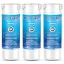Purelixir 3 Pack XWF (Not XWFE, NO Chips) Compatible with GE XWF, GBE21, GDE21, GDE25, GFE24, Refrigerator Water Filter Replacement, NSF Certified, 6 Month / 300 Gallon