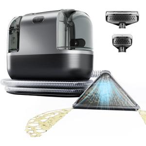 18Kpa Carpet Cleaner Machine, 500W Portable Carpet Spot and Upholstery Cleaner Machine with Handle for Pet Stains, Sofa, Car Seat, Furniture (lack)