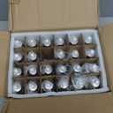 24 Pack 4oz Clear Glass Dropper Bottles, Eye Dropper Bottles with Glass Droppers for Essential Oils, Perfumes(4oz, Gold)