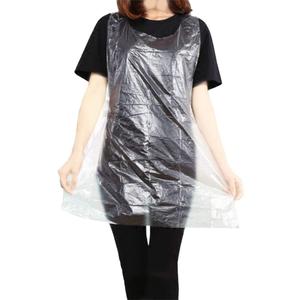 Disposable Aprons (50 Count), Plastic apron for Painting Party, Cooking, Housework, Picnic etc.