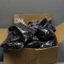 Babenest Spandex Folding Chair Covers - 30PCS Halloween Upgraded Universal Stretch Washable Fitted Chair Slipcovers Protector for Wedding, Holidays, Banquet, Party, Celebration (Black)