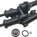 Thermostat Housing Assembly 68003582AB 902-319 Compatible with Chrysler 200 2011-2014 Sebring 2008-2010 Dodge Avenger 2008-2014 Journey 2009-2017 Jeep Compass 2009-2017 Patriot 2013-2017
