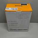 Single Serve One Cup Coffee Maker, for K Cups and Grounds, Mini Coffee Maker with Portable Handle, 6 to 12 Oz Brew Size, for Travel, Camping, Office, RV and Dorm, 120V, Black and Gold