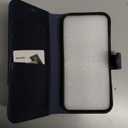 TUCCH Case Wallet for iPhone 17 Pro (6.3") 2025, Stand, RFID Blocking, 4 Card Holder, TPU Shockproof Inner Shell, PU Leather, Magnetic Closure Folio Protective Cover, Blue & Lake Blue