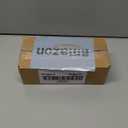 3Pcs Bottle Brush Trees Mini Christmas Trees Artificial Xmas Trees Sisal Snow Frost Diorama Tree with Wood Base for Home DIY Craft Decoration(with Light)