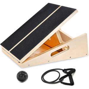 MUCITAGF Professional Slant Board, Adjustable Incline Board and Calf Stretcher, Slant Board for Calf Stretching, Calf Stretch Board