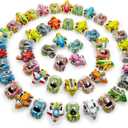 Vileafy 50 Pull Back Cars and Planes  Bulk Treasure Box Toys for Classroom, Party Favors for Kids 3-5, Carnival Prizes and Goodie Bags Stuffers for Boys and Girls 3-5 Years Old