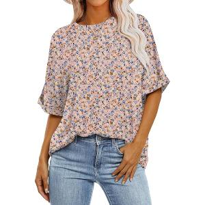 ANRABESS Womens Tops Oversized T Shirts Short Sleeve Crewneck Summer Casual Loose Basic Tee Shirt 2025 Trendy Fashion Clothes, 3XL
