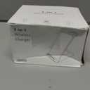 Samsung S25 Wireless Charger Stand Wireless Phone Charger for Android Samsung Galaxy S25 Ultra S24FE S23 S22 S21 S20 S10, Wireless Charging Station for iPhone 17 Pro Max 16 Pro Max 15 14 with Adapter (BlACK)