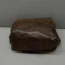 Pfrstuv 4-Piece T Cushion Sofa Slipcovers - Leather Look Couch Cover for 3 Cushion Couch - Furniture Protector - Stretch Sofa Cover with 3 Individual Seat Covers - Washable, Dark Brown, 3 T-Cushion Sofa