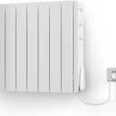 1500W Electric Panel Wall Heater -Convection Space Heater for Indoor Use,Quiet Fan-less- with Thermostat,Efficient &Safety Freestanding/Wall Mount penel Heater