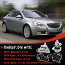 Engine Motor and Transmission Mount Kit Compatible with 2011 Lacrosse L4 2.4L 2011- 2013 Regal L4 2.4L & 2014 Impala L4 2.5L-Automatic Transmission 4pcs A5537 A5532 A5502 A5501