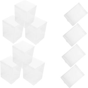 PACKOVE 15pcs Transparent Boxes for Candy and Party Favors Reusable Packaging for and Treats
