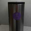 simplehuman 30 Liter / 8 Gallon Butterfly Lid Kitchen Step Trash Can, Brushed Stainless Steel