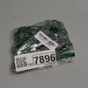 3ct Braided USB to Lightning Charging Cables, Black/White