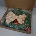 Christmas Door Wreath, Wreaths for Christmas Decor, Holiday Wreath Flocked with Pine Cones, Ball Ornaments and 2 Bows, Indoor Outdoor Decorations, Beautiful on Wall, Window, and Mantel, 18 inches