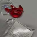 Ganz Radiant Cardinal Christmas Tree Ornament with Charm 5 Inch Red
