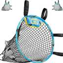 Corner Targets for Soccer Goals by Open Goaaal | 3 in 1 Net Practice: Top Corner Bins + Soccer Targets + Carry-on Bag | Set of 2 Soccer Training Targets Easy to Attach and Detach to Any Goal
