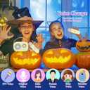 Mini Karaoke Machine for Kids,Portable Bluetooth Speaker with 2 Wireless Microphone,Toys for Girls Boys Gifts,Retro Speaker Set Stereo Sound Enhanced Bass for Home Party Birthday (Green)