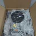 Febeleven Semi Flush Mount Ceiling Light Fixture, 4-Light Black Ceiling Light Fixture, Modern Farmhouse Industrial Close to Ceiling Lights for Kitchen Living Room Bedroom Hallway Foyer