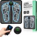 EMS Foot Massager, MHD TENS Transcutaneous Electrical Nerve Stimulator (TENS), Powered Musele Stimulator (PMS), 12 Operation Programs (Mode:MH-1085)