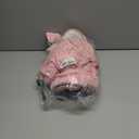 Blissful Diary Baby Car Seat Cover, Extra Large Mesh Window, Breathable Muslin Cotton, Infant Windproof Canopy-Dusty Pink