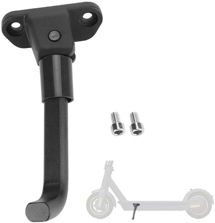 Aluminum Alloy Kickstand Compatible with Segway Ninebot Max G30/G30LP Electric Scooter Stand Foot Side Kickstand with Screw Set