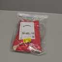 Malier Dog Winter Coat, Windproof Dog Cold Weather Coats with Real Pocket, Winter Extra Warm Pet Coat Fleece Jacket Reflective Clothes for Small Medium Large Dogs and Puppy (Red, Medium)