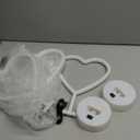 Retisee 4 Pack Heart Neon Sign LED Neon Light Battery Operated or USB Powered Heart Signs Lamp Gifts for Bedroom Wedding Decorations Anniversary(11 x 8 Inches,Red)