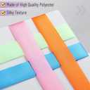Mr. Pen- Satin Ribbon, 6 Rolls, 1 Inch, 5 Yards/Roll, Colorful Satin Ribbon 1 Inch