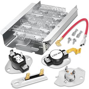 Upgraded279838 W10724237 Dryer Heating Element for Whirlpool Wed4815ew1 Maytag Centennial Medc215ew1 Kenmore 70 80 Series Model 110 Amana Ned4655ew1 Roper Admiral,Replaces 2406026 3403585 3398064