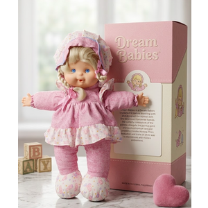 Vintage 80s Kids Doll Plush Toy, Soft Doll, Plush Doll, Baby Doll, Babydoll, Stuffed Toy