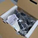 Steam Mop, 12-in-1 Powerful Handheld Steam Cleaner Detachable Steam Mops for Floor Cleaning, 565ML Removable Tank, 23FT Power Cable, MultiPurpose Steamer for Hardwood, Tile, Grout, Furniture (Black)