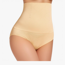 Women's Tummy Control Shapewear Panties Hi-Waist Body Shaper Underwear Slimming Briefs Compression Minimalist, M