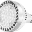 Bright Led Pool Light Bulb,120V 65W with 6000LM E27/E26 Base Pool Light Bulb Daylight White 6000K Swimming Pool Replacement for Most Pentair Hayward Light Fixtures