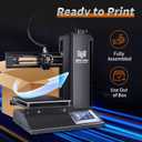 MALYAN M320 3D Printer Fully Assembled with Removable Build Plate, Assembled Flexible Magnetic Print Sheet and Micro SD Card Preloaded Sample PLA Filament Metal Frame Office 3D Printer 150x150x150mm