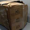 HIGOGOGO Square Stuffed Pouf Ottoman, Corduroy Poufs with Foam Chunk Filling, Furry and Fluffy Pouf Foot Stool Storage Ottoman, 25.6 X 25.6 Floor Poufs Foot Rest for Living Room, Navy