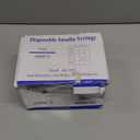 U-100 1cc Syringes with 31g 5/16" (8mm) , Individually Wrapped, Pack of 100