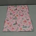 2 x GIOLAINY Pink Christmas Wrapping Paper for Girls Women Kids - Holiday Gift Wrap with Ornaments, Xmas Trees, Berries & Wreaths Designs - 4 Sheets (28 x 40 inches), Easy to Store