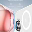 5 x for iPhone 15 Pro Max case Fits MagSafe 10FT Drop Resistant Matte Skin Feeling Shockproof Back Cover Fits iPhone 15 Pro Max Phone Cases, White