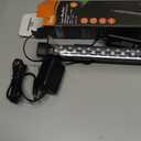 hygger 24/7 Mode Submersible Aquarium LED Light, Full Spectrum Hidden Fish Tank Light with 3 Rows Beads 7 Colors Auto On Off Sunrise-Daylight-Moonlight, Adjustable Timer Brightness (19.9in 12W)