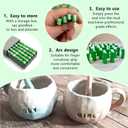 New Alphabet Stamps Set for Clay,Pottery Letter Stamps for Clay，Uppercase Alphabet and Numbers Small Press Fondant Embosser DIY Cookie Letter Stamps（36 Pcs）