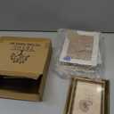 4x6 Picture Frame with Real Glass, 4 set Ornate Vintage Picture Frames for Wall or Tabletop Display, Gold 4 x 6 Frame for Wall home best gift