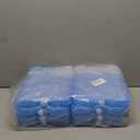 Reusable Jumbo Ice Pack - Long Lasting - Perfect for Keeping Food Or Beverages Cold, Coolers, Camping, Beach Coolers, Hiking & More, Clear Blue (Blue XL 8PK)