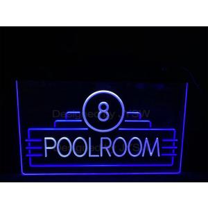 Bar Neon Light Sign Billiards Pool Room Led Lamp Neon Like Signs For Wall Decor