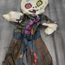 Enderman Costume, Inflatable Minecraft Costumes for Kids, Child Size Fan 
LANGXUN 8ft Pixel Zombie 2025 Halloween Inflatable Decoration - Giant Blow-Up Outdoor Indoor Cute Skeleton Ghost Yard Decor with LED Lights for Lawn, Garden, Patio Party Display