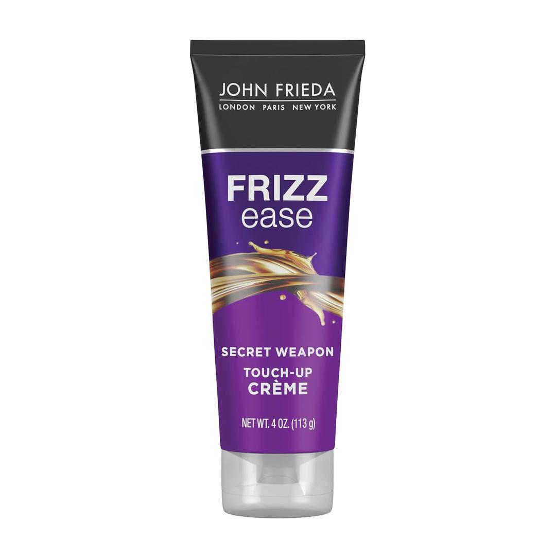 John Frieda Frizz Ease Secret Weapon Touch-Up Crme - Anti-Frizz Styling Cream for Smooth, Frizz-Prone Hair, 4 Oz (24 Ounce (Pack of 1))