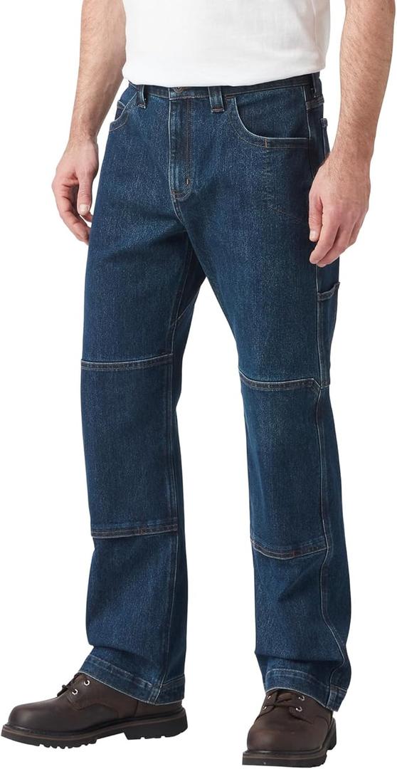 Dickies Men's DuraTech Renegade Denim Jeans (30x32, Medium Blue)
