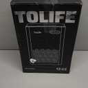 ToLife Dehumidifier for Home 95 OZ Water Tank, 1000 sq.ft Dehumidifiers for Basement Bedroom Bathroom with Auto Shut Off 7 Colors LED Light, Grey